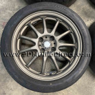 JDM WORK Emotion 11R 16" 4x100 Wheels and Tires 